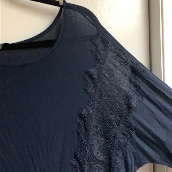 Wet seal long sleeve blue shirt - Picture 3 of 3